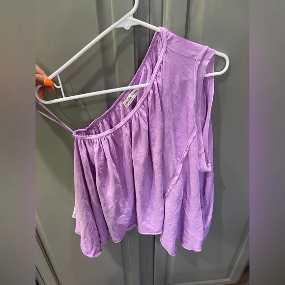 Free People Spring Break One Shoulder Top - Picture 2 of 4